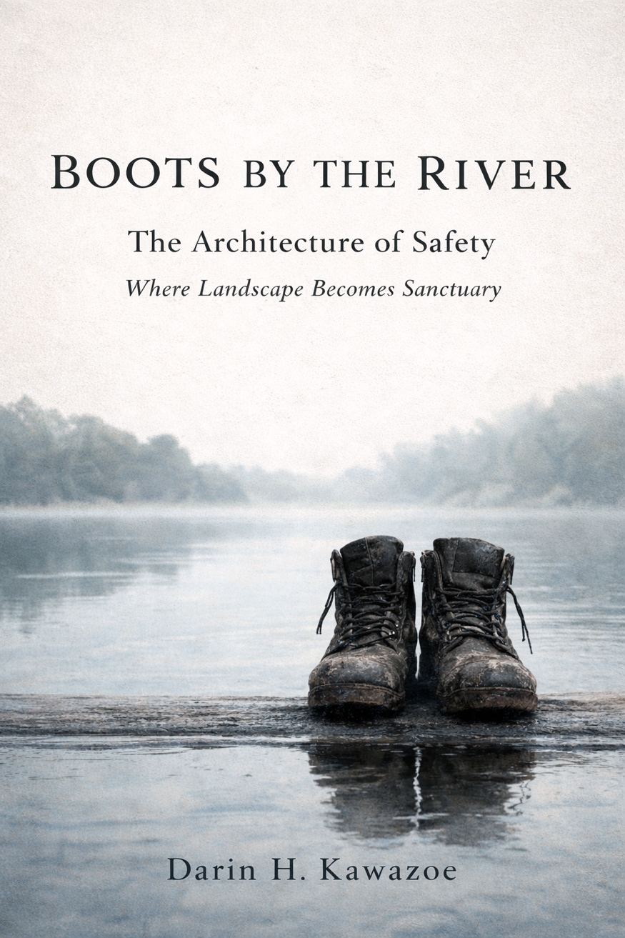 Boots by the River — Standing, Movement, and the Architecture of Stability by Darin H. Kawazoe
